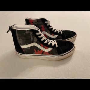 high top suede vans shoes